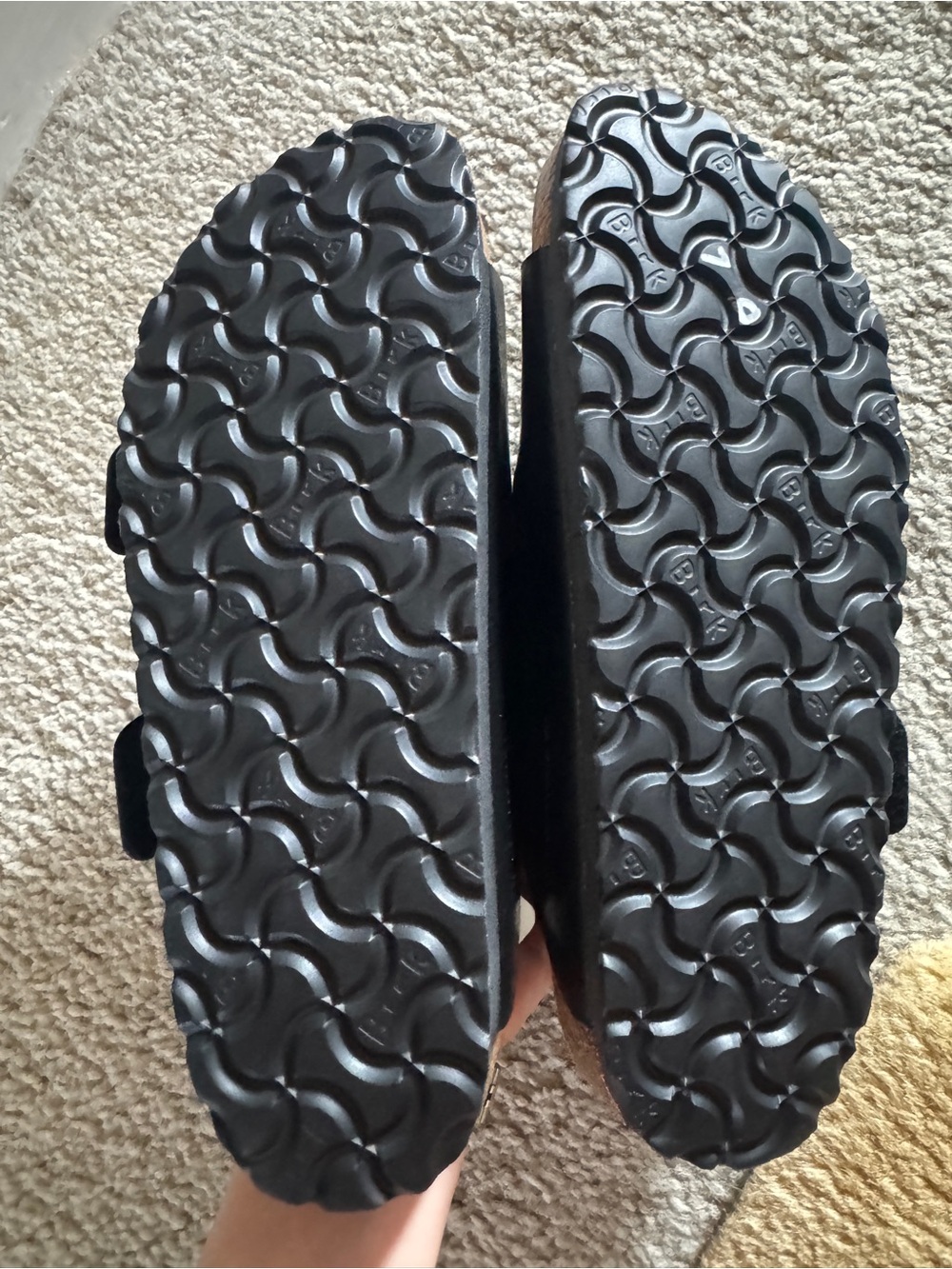 Birkenstock Arizona Big Buckle Slide Sandal Black SZ 37 "BRAND NEW OUT OF BOX" - Picture 5 of 5
